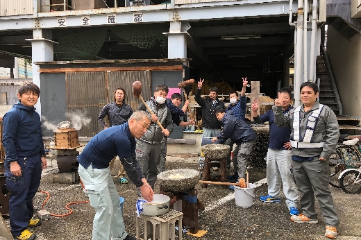 餅つき大会